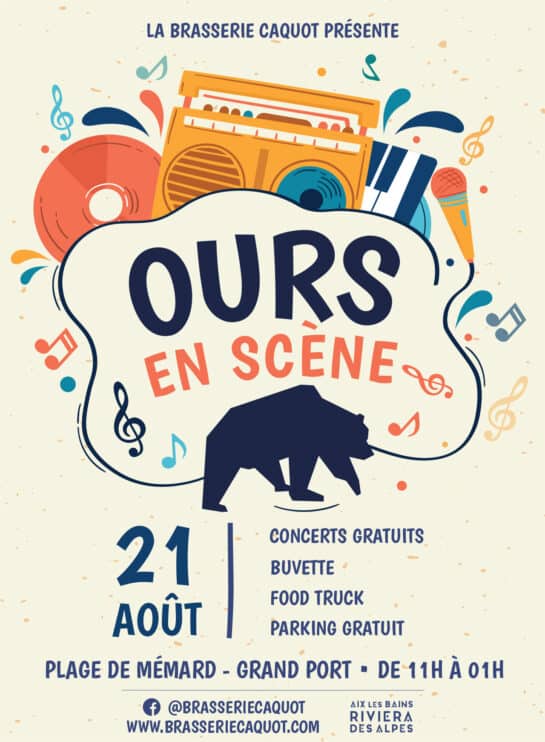 Ours en scène : festival Aix-les-Bains