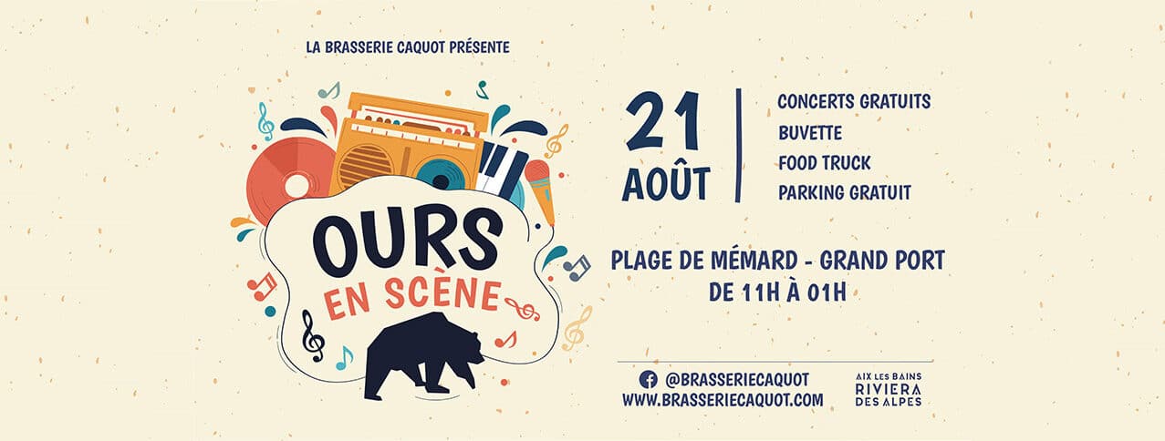 Ours en scène : festival Aix-les-Bains