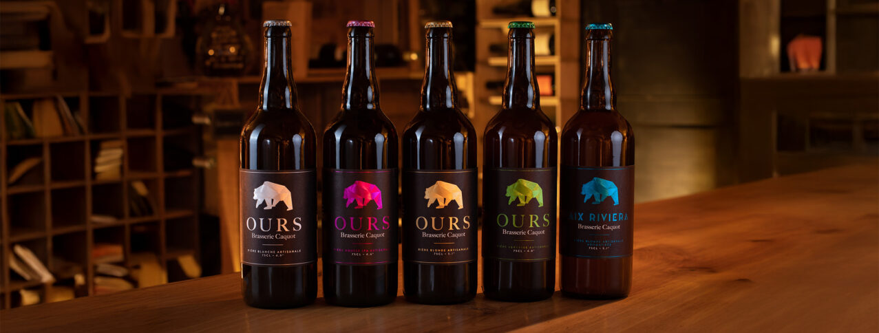 Bières Ours - Brasserie Caquot - près Aix-les-Bains